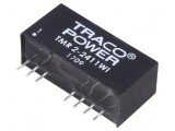 Convertor DC-DC 2W 9-36V to 5V 400mA SIP9 - Adaptor de tensiune DC-DC 2W de la 9 la 36V la 5V 400mA SIP9