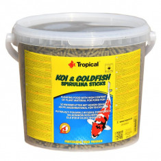 TROPICAL Koi &amp; Goldfish spirulina sticks - 11L