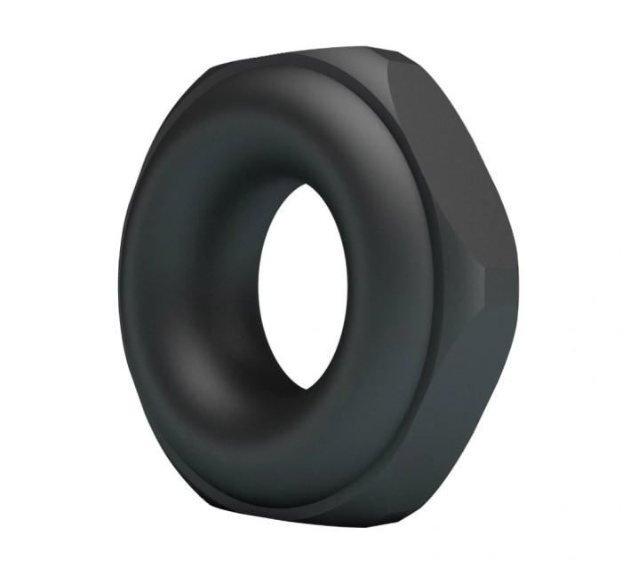 Inel de Penis Jarvius, Silicon Super Soft, Negru