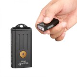 LANTERNĂ LED CU LUMINĂ ALBĂ ȘI UV MINI X NEGRU