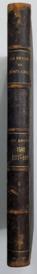 LA REVUE DE MONTE CARLO , JOURNAL SCIENTIFIQUE , ANUL VII , COLEGAT DE 27 NUMERE CONSECUTIVE , DECEMBRIE 1911 - IANUARIE 1912 foto