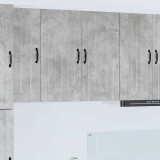 vidaXL Dulap suspendat de bucătărie Gri din beton 80 x 31 x 80 cm 885058