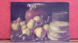 SPANIA - MUZEUL PRADO - MANZANAS, NUECES TARRO Y CAJA DE DULCE, REPRODUCERE