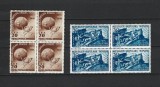 ROMANIA 1949 - ANIVERSAREA A 75 ANI U.P.U., BLOCURI, MNH - LP 255