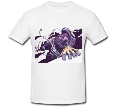 Tricou &amp;quot; Astronaut drawing &amp;quot; foto