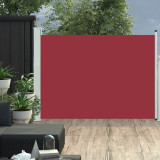 Gossi copertina laterala retractabila de terasa, rosu, 100x500 cm