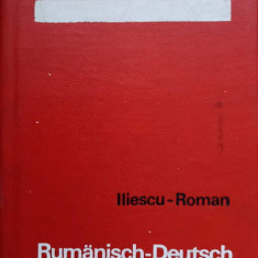 DICTIONAR ROMAN-GERMAN, GERMAN-ROMAN-MARIA ILIESCU, AL. ROMAN