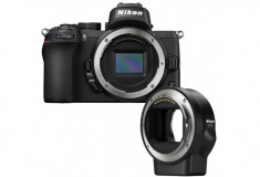 Aparat Foto Mirrorless Nikon Z50 21MP Video 4K Body + Adaptor FTZ foto