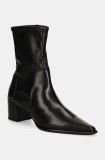 Vagabond Shoemakers botine GISELLE femei, culoarea negru, cu toc drept, 5654-202-20