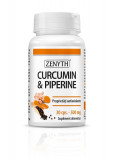 CURCUMIN&amp;PIPERINE 500MG 30CPS, Zenyth Pharmaceuticals