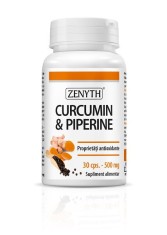 CURCUMIN&amp;amp;PIPERINE 500MG 30CPS foto