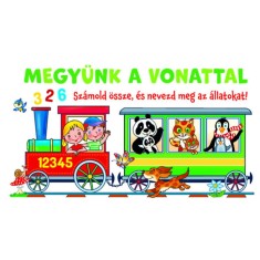 Megy&uuml;nk a vonattal - Sz&aacute;mold &ouml;ssze, &eacute;s nevezd meg az &aacute;llatokat!