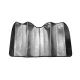 Parasolar Auto Parbriz Aluminiu Mega Drive M 145x60cm, Protectie UV, Universal, Ventuze