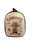 Cumpara ieftin Rucsac Labubu pentru copii cu un compartiment, maro deschis