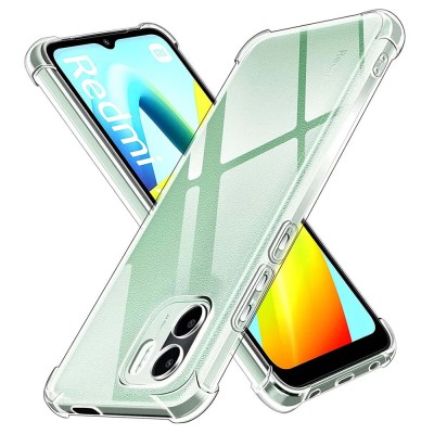 Techsuit - Shockproof Clear Silicone - Xiaomi Redmi A1 / A2 - Clear foto