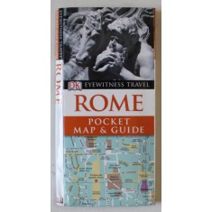 ROME , EYEWITNESS TRAVEL , POCKET MAP and GUIDE , 2010