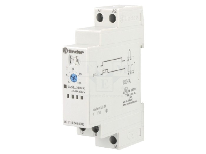 Timer programabil SPDT, 0,1s-24h