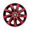 Set 4 capace roti Drift extra red R14 pentru gama Fiat