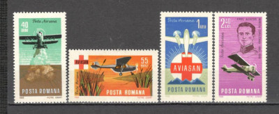 Romania.1968 Aviatie si AVIASAN CR.161 foto