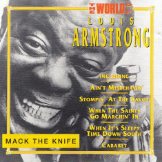 CD Louis Armstrong ‎– Mack The Knife Nou (SIGILAT) (M)