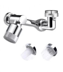Extensie Robinet Rotativa, Adaptor Apa Baterie, Universal, Rotatie de 1080 &deg;, Functie de Economisire a Apei,
