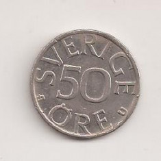 Moneda Suedia - 50 Ore 1980