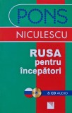 Rusa pentru incepatori carte Victoria Wildemann Editura Niculescu 2012 130 pagini brosata limba rusa invatamant