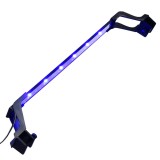 VidaXL Lampă LED pentru acvariu, cu clemă, albastru/alb, 55-70 cm