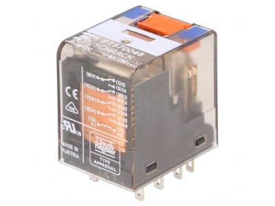 Releu Electromagnetic 4PDT 48VDC 6A foto