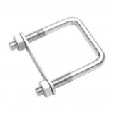 Cumpara ieftin Clema Zincata Pentru Prinderea Panoului Bordurat Verde Tip U 60X40Mm
