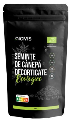 Seminte Canepa Decorticate Bio 200gr foto