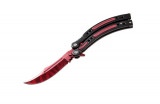 BRICEAG TIP FLUTURE - 10 CM - BLACK/RED