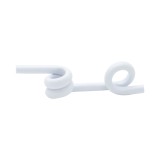 Izolator tip inel din plastic pentru st&acirc;lp rotund din fibră de sticlă diametru 12 mm - 50 buc