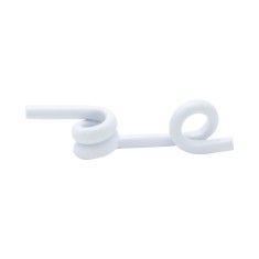 Izolator tip inel din plastic pentru st&acirc;lp rotund din fibră de sticlă diametru 12 mm - 50 buc