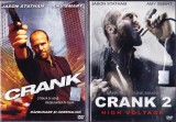 DVD Film de colectie: Crank si Crank 2 ( 2 DVD, Jason Statham - vezi descriere )