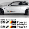 Sticker auto laterale BMW M Power (v2)