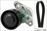 INA 529 0208 10 Set curea transmisie cu caneluri