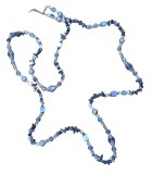 COLIER VINTAGE LUNG CU DIVERSE ELEMENTE