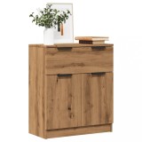 Gossi dulap, stejar artizanal, 60x30x70 cm, lemn prelucrat