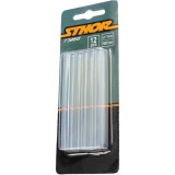 Sthor 73260 - Baghete silicon transparente 7x100 mm 12 bucati -