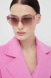 Armani Exchange ochelari de soare femei, culoarea roz