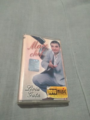 CASETA AUDIO MANELE LIVIU GUTA-MARE CHEF ORIGI8NALA foto