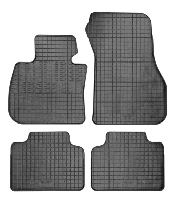 Set covorase auto din cauciuc BMW X1 (F48) 2016-, X1 (U11) 2022-, X2 (F39) 2018-, X2 (U10) 2024-, seria 2 (F45) / (U06) Active Tourer 2014- / 2022-; foto