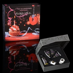 SET SENZUAL VOULEZ-VOUS&amp;amp;#8230; &amp;amp;#8211; GIFT BOX BIRTHDAY foto