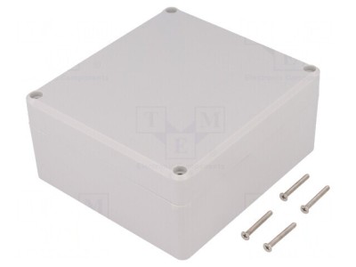 Carcasă universală cu bucșă din alamă 115mm x 125mm x 58mm foto