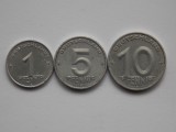 LOT 3 MONEDE DIFERITE - 1,5,10 PFENNIG-RDG -1950, Europa