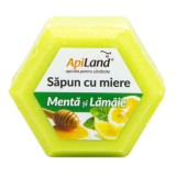 Sapun cu Miere Menta si Lamaie 100 grame ApiLand