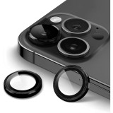 Cumpara ieftin Folie Protectie Camere iPhone 16 Pro 6.3 iPhone 16 Pro Max 6.9 Negru
