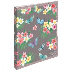 Caiet mecanic Herlitz A4 2 inele 16mm motiv Ladylike Butterflies