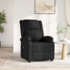 VidaXL Fotoliu rabatabil electric, negru, material textil 3098355